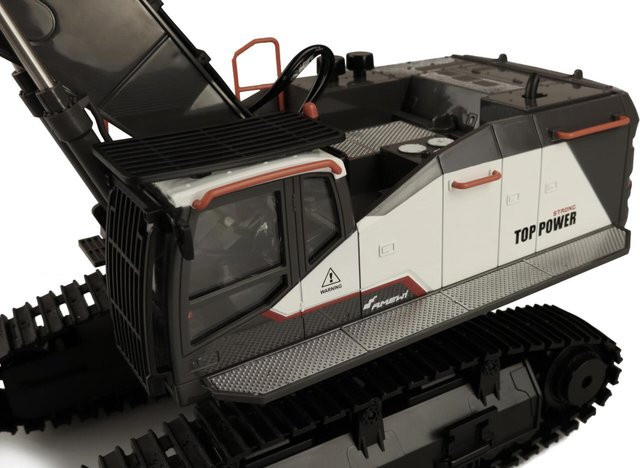 Amewi Raupenbagger ACV730 Bagger 1:14 Metall Schwarz Weiß - Bild 1