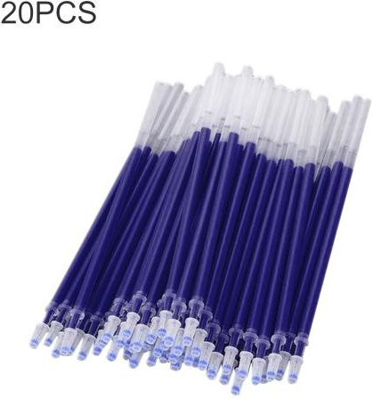 Blaue Gelstift Nachfülltinte mit Nadelschlauch, 0,5 mm Penpoint für Büro und Schule, 20 Stück - Bild 1
