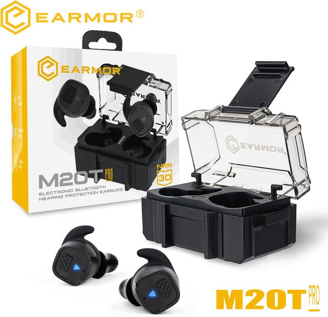 EARMOR M20T PRO Elektronischer Gehörschutz für Schießsport mit Bluetooth 5.4, Geräuschunterdrückung und Schallverstärkung, Over-Ear, NRR 30dB - Bild 1