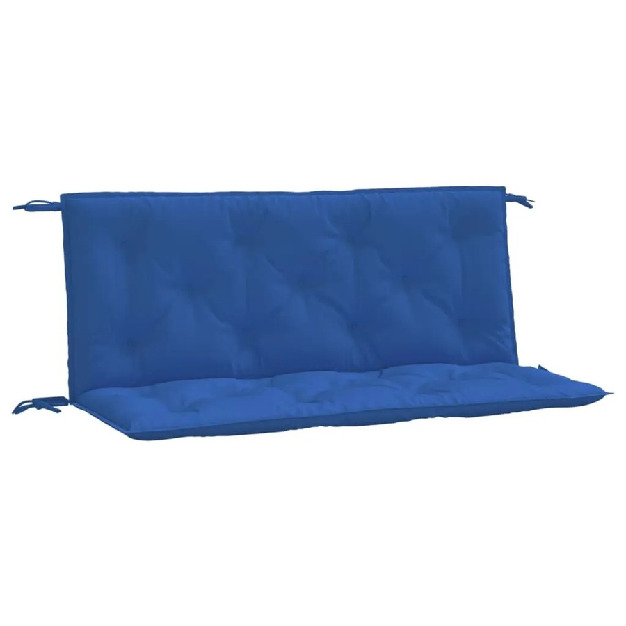 vidaXL Gartenbank-Auflagen 2er-Set aus wasserabweisendem Oxford-Gewebe in Königsblau, B/T/H: 120 x 50 x 7 cm - Bild 2