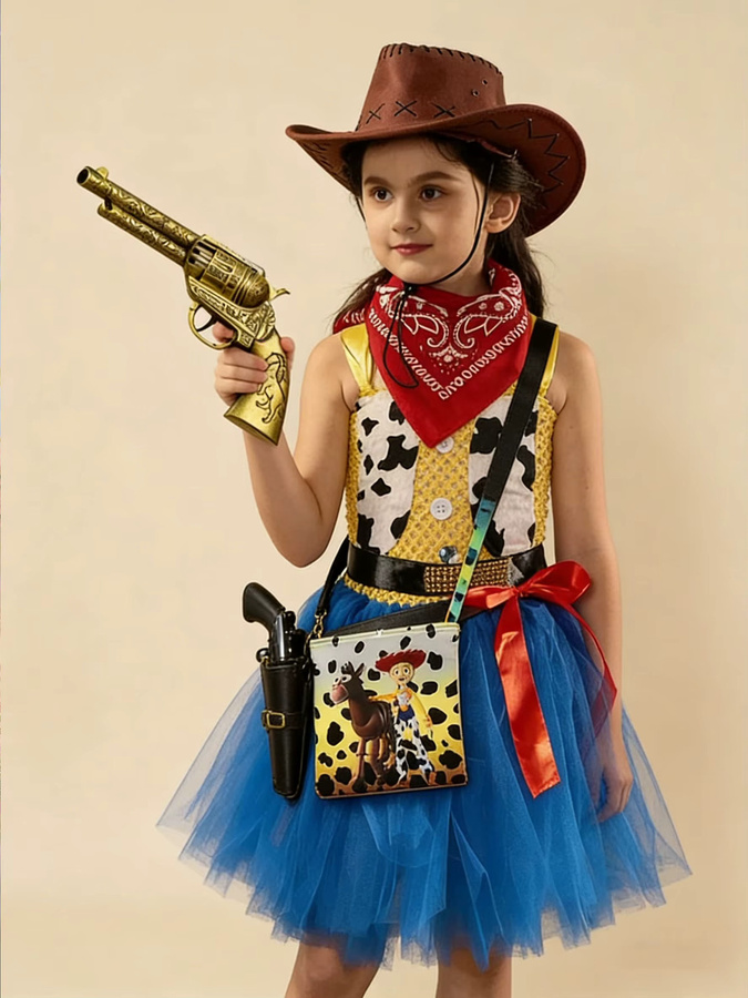 Disney Toy Story Cowgirl-Spielzeug Woody, Verkleidungskleidung, Mädchen - Bild 3