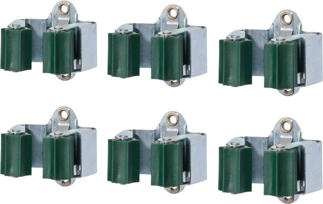 PARKSIDE Garten-Gerätehalter Set 6-teilig aus Stahl in Grün - Bild 1