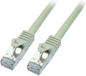 e+p Patchkabel Cat.7 Ethernet LAN grau, Länge: 3 m - Bild 1