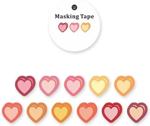 Love Home Garden Washi-Klebeband Liebesgedicht-Serie in Multicolour für Scrapbooking und Schulbedarf - Bild 1