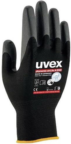 Uvex Montagehandschuhe Schwarz Größe XS nach EN 388 - Bild 1