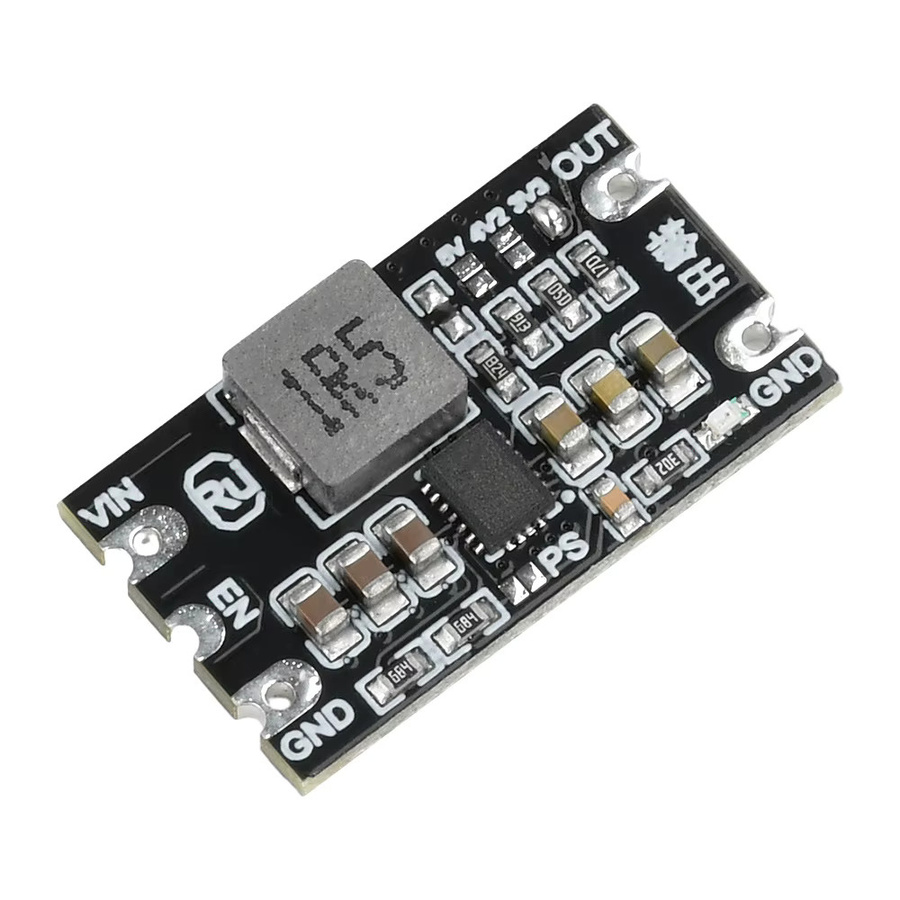Aideepen DC-DC-Boost-Buck-Modul Schwarz, einstellbarer Ausgang 1,8–5,5 V bis 3,3 V, 4,2 V, 5 V mit 3 A, Step-Up-Step-Down-Konstantspannungsmodul mit geringer Welligkeit - Bild 4