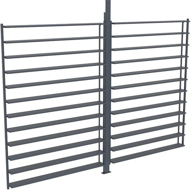 Vente-unique Zubehör für Terrassenüberdachung, Pergola und Pavillon in Anthrazitgrau, Breite: 278 cm - Bild 1