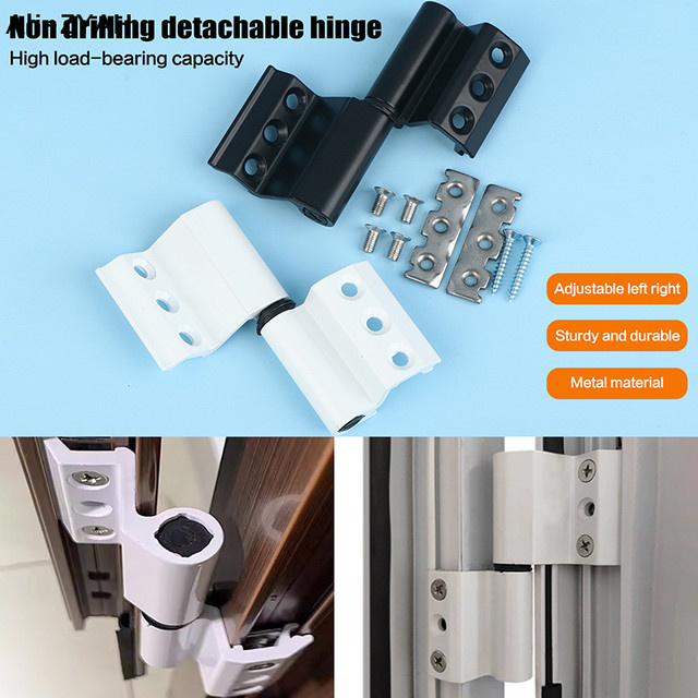 ZYH Isolierte Klappgelenke aus Aluminiumlegierung für Türen und Fenster in Edelstahloptik - Bild 1