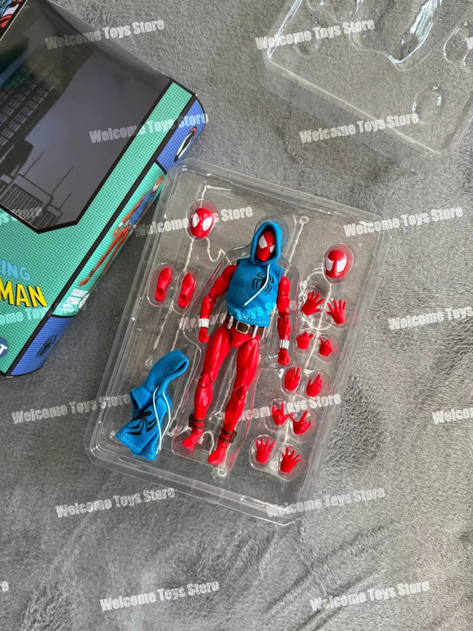 Ct Toys Spiderman Scarlet Spider Mafex 186 Actionfigur, Marvel - Bild 4