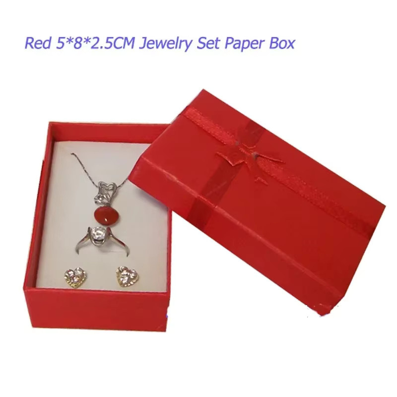 16er Set bunte Papier Anhänger für Schmuck mit Seidenband zur Präsentation von Ringen, Ohrringen und Halsketten, B/T/H: 5 x 8 x 2,5 cm - Bild 2