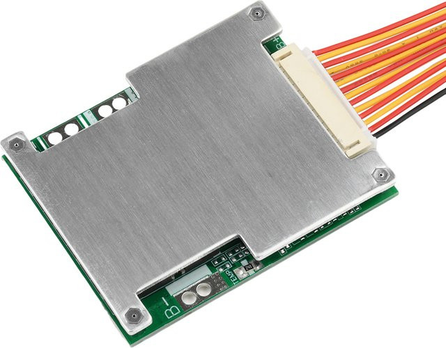 BMS Lithium Batterie Schutzmodul für 10S 36V oder 13S 48V mit Gleichem Port oder Split Port in Silber - Bild 1