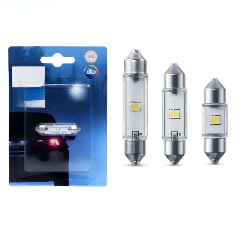 Philips Ultinon Pro3000 LED C5W Kennlicht für Auto Innenraum und Türleuchte, 6000K Kaltweiß, Transparent - Bild 1