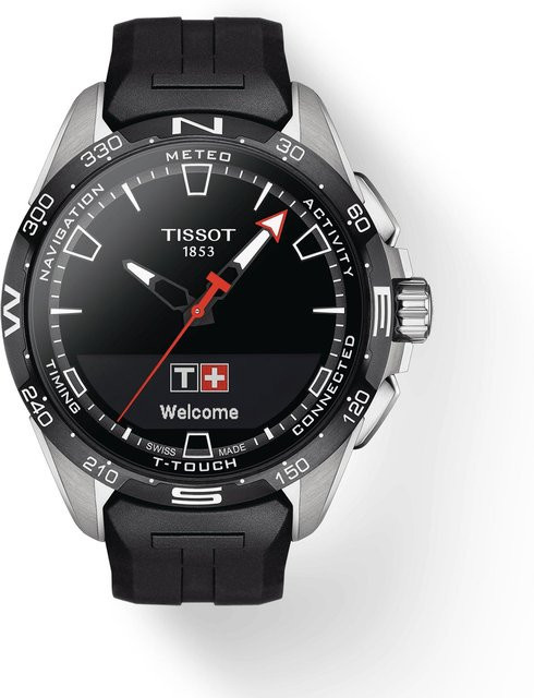 Tissot Smartwatch, Solar, Titan, Schwarz, 48 mm, Herren - Bild 2
