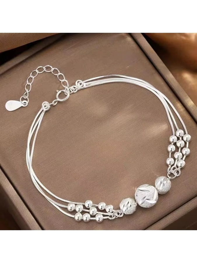 Armband 925 Silber, Perle, Damen - Bild 4