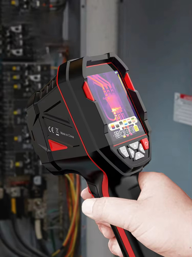 HABOTEST HT821 Wiederaufladbare Vollbereichs-Wärmebildkamera mit Messbereich von -20 ℃ bis 550 ℃, wasserdicht, staubdicht und sturzsicher handgehaltenes Wärmebildgerät - Bild 5