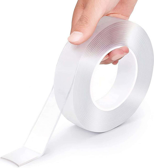 Bview Art Nano Klebeband transparent doppelseitig B/H/L: 3 cm x 0,2 cm x 3 m - Bild 1