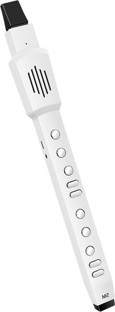 Digitales Blasinstrument Painter in Weiß: Tragbares automatisches Mini Elektronisches Blasinstrument Set mit abnehmbarem Mundstück und USB-A Anschluss - Bild 1