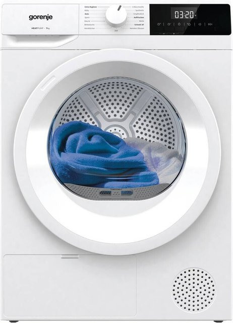 Gorenje Wärmepumpentrockner DHNE72 weiß B/H/T: 60 x 85 x 55 cm - Bild 1