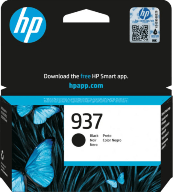 HP 937 Tintenpatrone Schwarz für Inkjet-Drucker - Bild 1