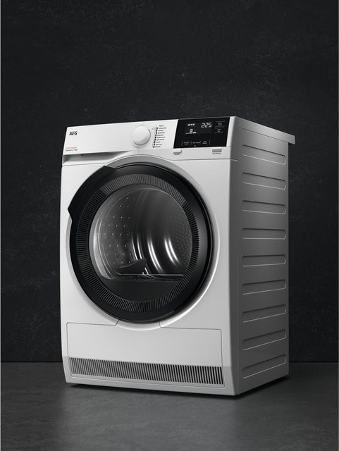 AEG Wärmepumpentrockner TR7T960EX in Weiß mit Reversierfunktion und 9,0 kg Fassungsvermögen - Bild 1