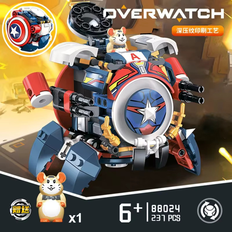 LEGO Overwatch Wrecking Ball, Actionfigur, ab 6 Jahren - Bild 3