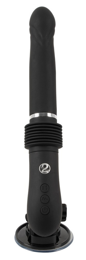 You2Toys Stoßvibrator RC Fucking Machine 2.0 mit abnehmbarem und verstellbarem Saugfuß in Schwarz - Bild 3