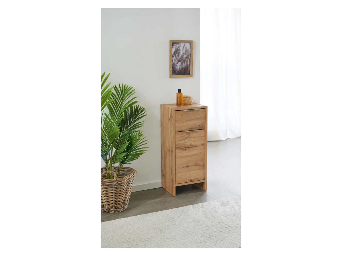 LIVARNO HOME Seitenschrank Verona in Wotan-Eiche-Nachbildung, Braun - Bild 2