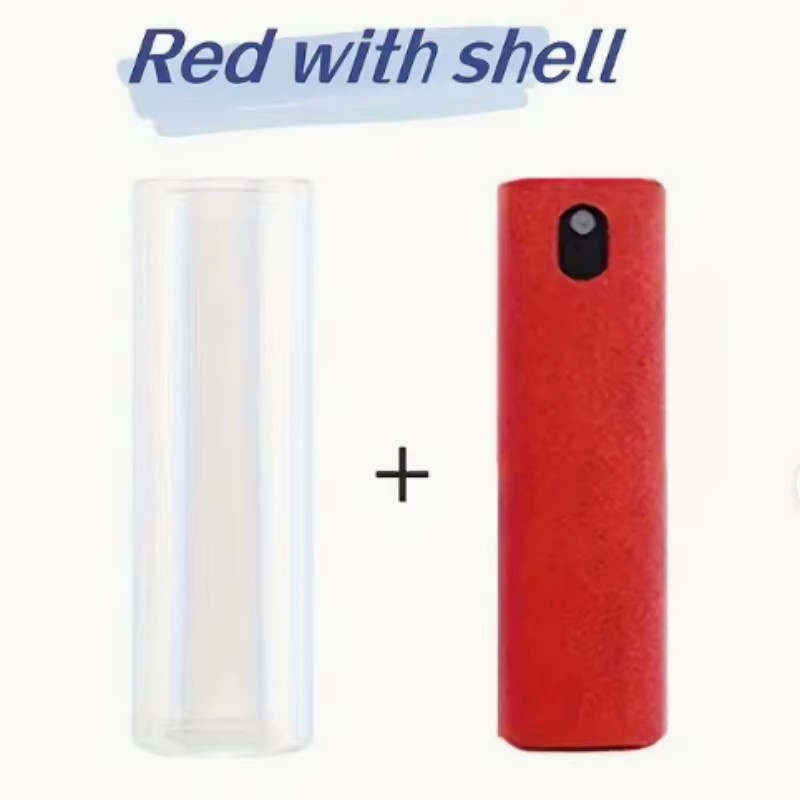 2in1 Mikrofaser Bildschirmreiniger Spray mit Reinigungstuch für Handy, iPad und Computer in Grau - Bild 4