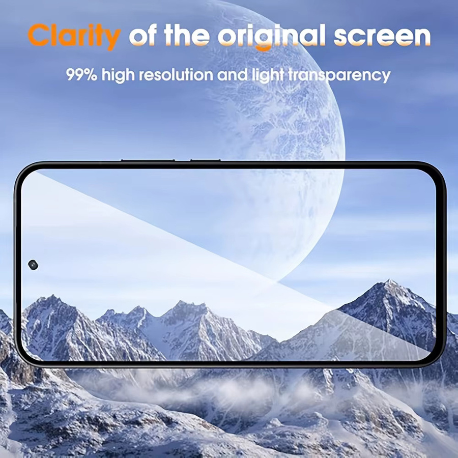 NNBILI 5er-Pack Displayschutzfolie aus gehärtetem Glas für Xiaomi 13T 14T und Redmi Note 13 Pro 14 15 Pro, transparent - Bild 4