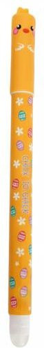 Radierbarer Gelstift mit Oster-Muster und integriertem Radiergummi in Gelb und Multicolour - Bild 1
