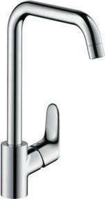Hansgrohe Spültisch-Einhebelmischer Focus M41 EcoSmart 1jet in Chrom - Bild 1