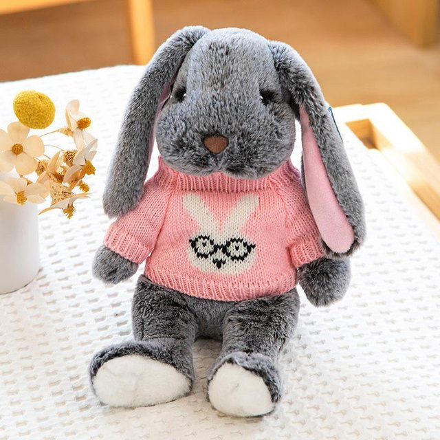 BC Pet Supplies Kawaii Langohr-Kaninchen, Plüschspielzeug, 35cm - Bild 1