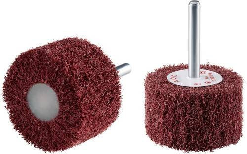 Rhodius TOPline Vliesfächerschleifer VS 305341, 10 Stück, Farbe Rot, Körnung coarse, B/D/H: 50 x 30 x 6,0 mm, für Edelstahl, Stahl und NE-Metalle - Bild 1