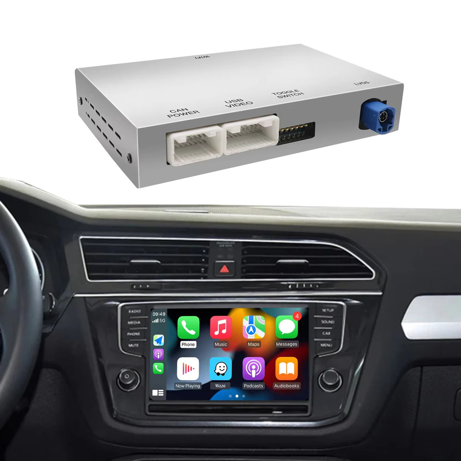 AUTOABC Wireless CarPlay und Android Auto Retrofit Kit für VW Volkswagen Skoda Octavia A5 Golf 7 Polo Passat B8 - Bild 7