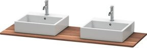 Duravit Massivholzkonsole XSquare in Ami Brown, B/T: 160 x 55 cm - Bild 1