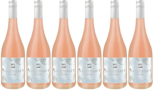 Sagenhaft Secco Rosé trocken Schaumwein 6 x 0,75 l