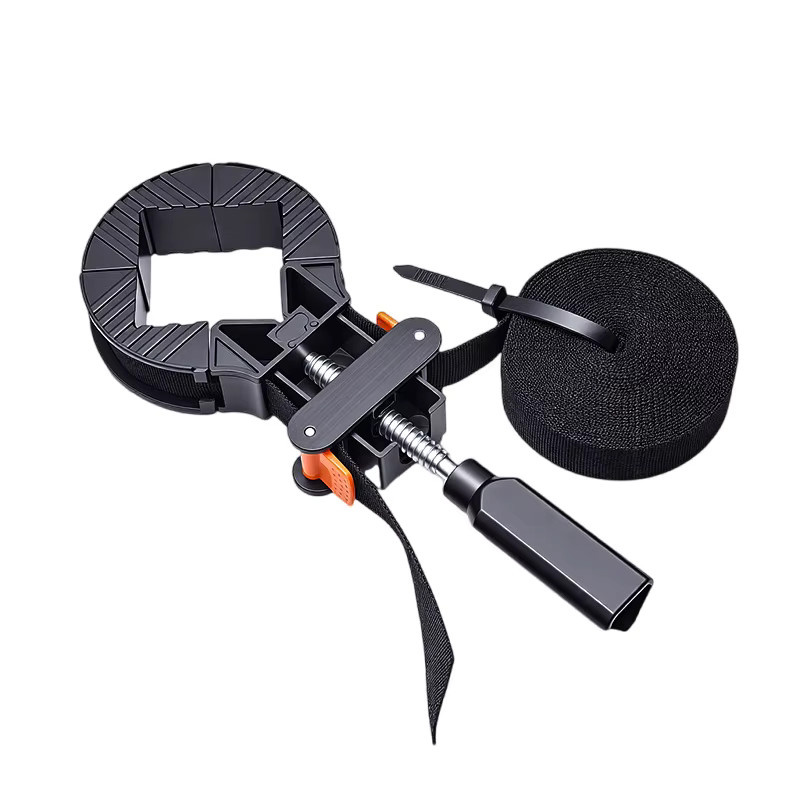 Newshark Multifunktionale Nylon-Bandklemmen in Schwarz mit 90-Grad-Winkel und Polygonalklemmen-Funktion - Bild 7