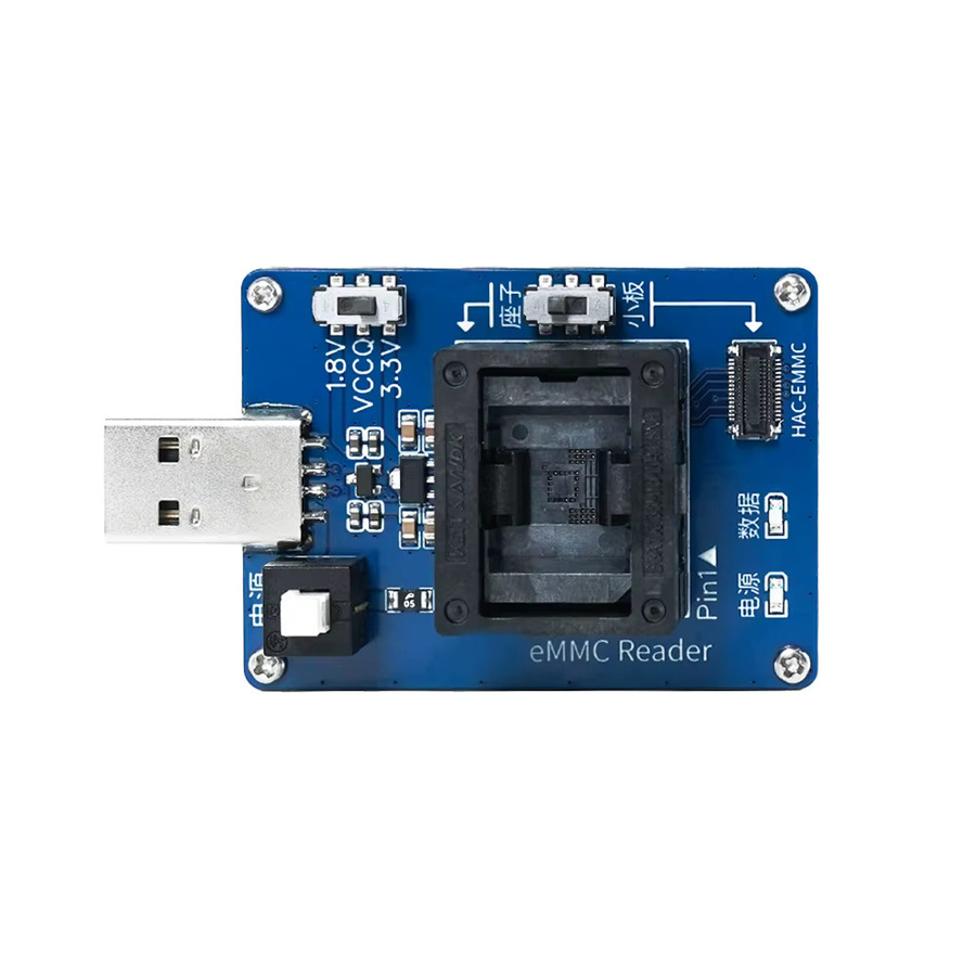 Apexneer EMMC-Leseradapter für Switch HAC zur EMMC-Programmierung in Blau - Bild 2