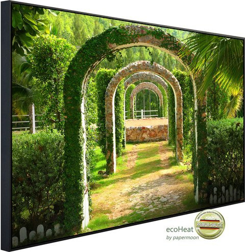 papermoon EcoHeat Infrarotheizung für die Pergola im Garten mit App- und Bluetooth-Steuerung, bunt, B/T/H: 120 x 60 x 42 cm - Bild 1