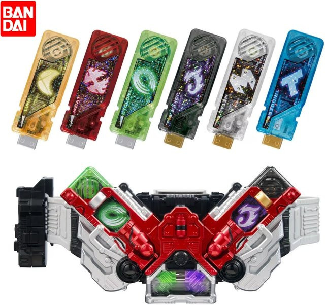 Bandai Kamen Rider W 20th Anniversary Double Driver & Memory Set, Cosplay Prop, ab 3 Jahren - Bild 1