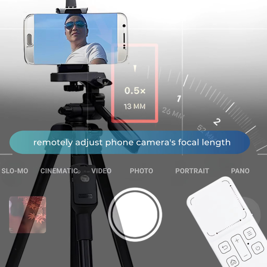 CheerTok Air 2 Bluetooth Telefon-Fernbedienung mit On-Screen-Zeiger und Touchpad für Smartphone, iPad und Computer in Schwarz oder Weiß - Bild 3