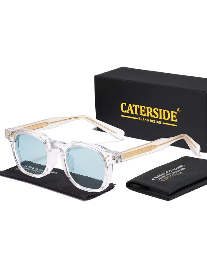 CATERSIDE Sonnenbrille, quadratisch, Vollrand, Unisex, Kunststoff - Bild 3