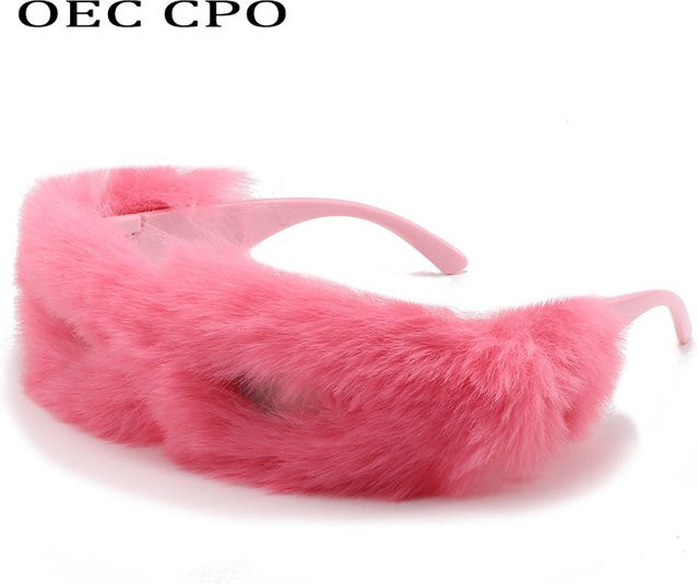 Oec cpo Sonnenbrille Cat Eye, Vollrand, Kunststoff, pink, Unisex - Bild 1