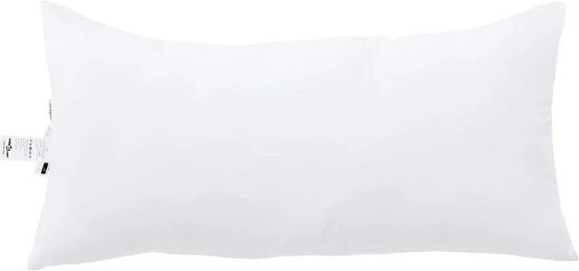 vidaXL Kopfkissen Set aus Polyester in Weiß, 2 Stück, B/T/H: 61 x 41 x 20 cm - Bild 1
