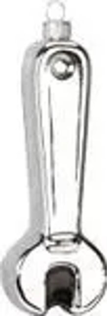 Inge's Christmas Decor Christbaumschmuck Glas Schraubenschlüssel Silber Höhe: 13 cm - Bild 1