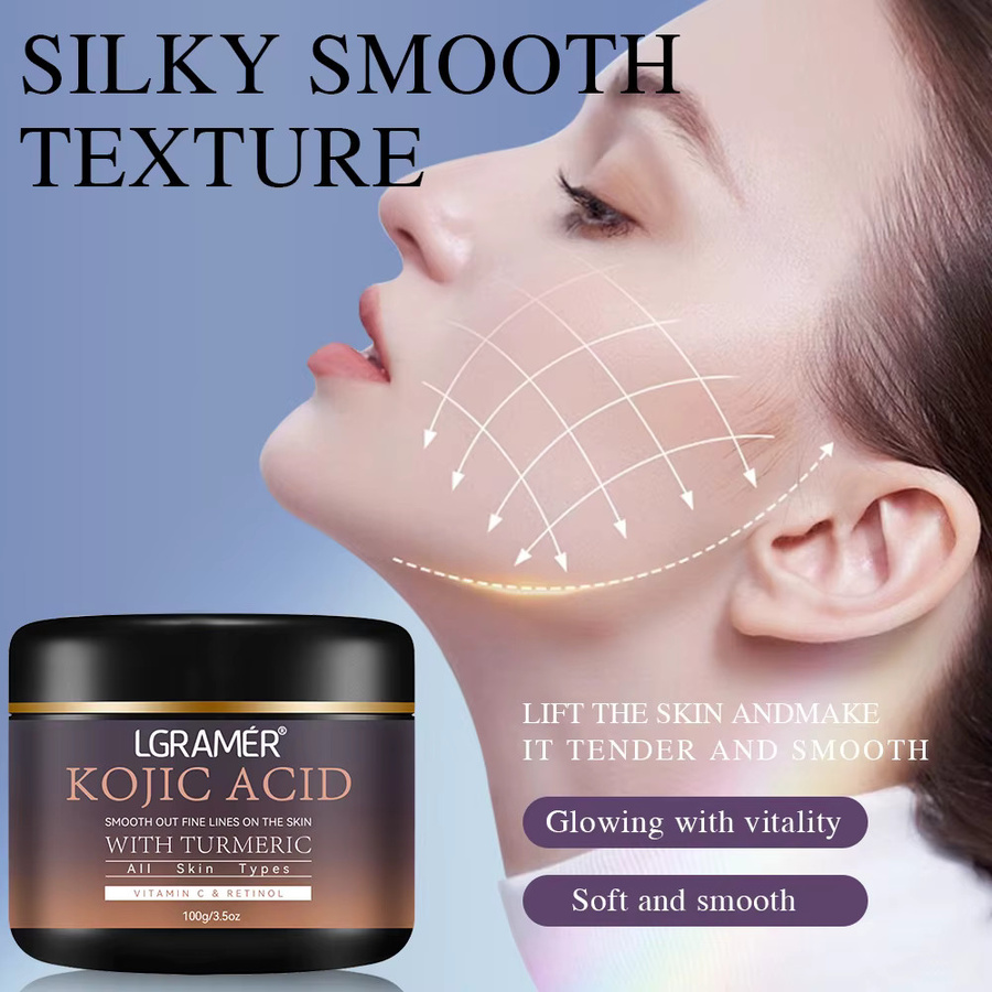 LGRAMER Gesichtscreme mit Kojisäure, Vitamin C & Kurkuma, Unisex - Bild 2
