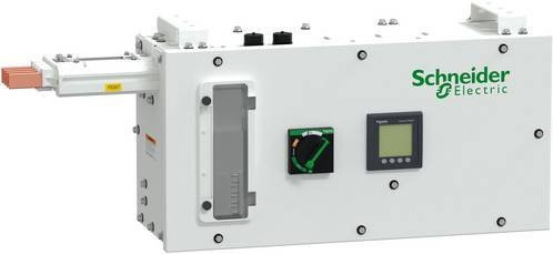 Schneider Electric ITSC250ES42BINNM1E Endeinspeisekasten mit NSX-Schalter, I-Line Track, 250A, Kupfer, 3L+N+PE, IP42 - Bild 1