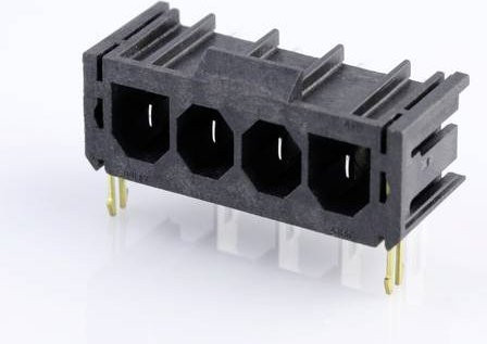 Molex Einbau-Stiftleiste Standard Schwarz 4-polig mit 7,50 mm Rastermaß - Bild 1