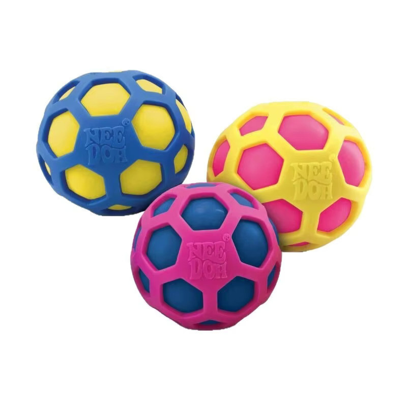 NeeDoh Fuzz Ball Stressabbau-Spielzeug, Silikonball, multicolour - Bild 4