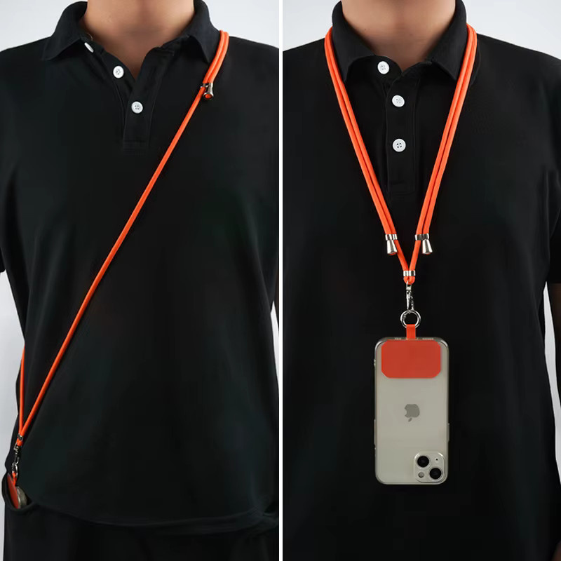 Martvsen Handy-Lanyard als Umhängetasche mit Clip und Anti-Verlust-Funktion in Schwarz - Bild 2